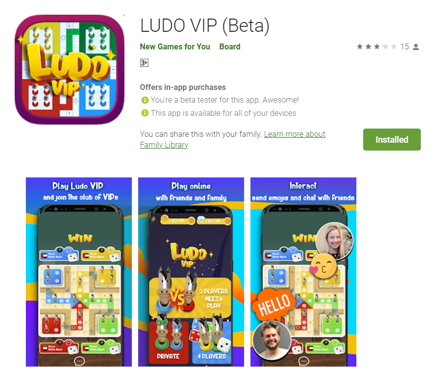 Ludo Voice gameplay
